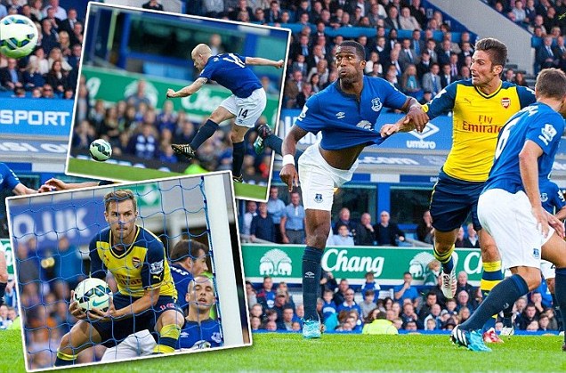 Arsenal Diselamatkan Gol Giroud Samakan Skor Everton